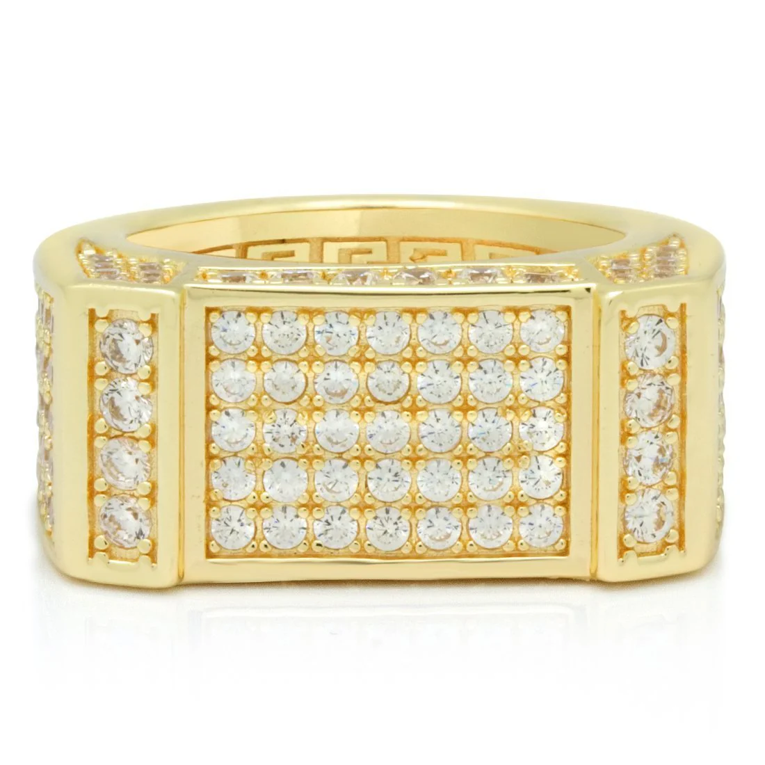 Iced Rectangle Ring - Image 2