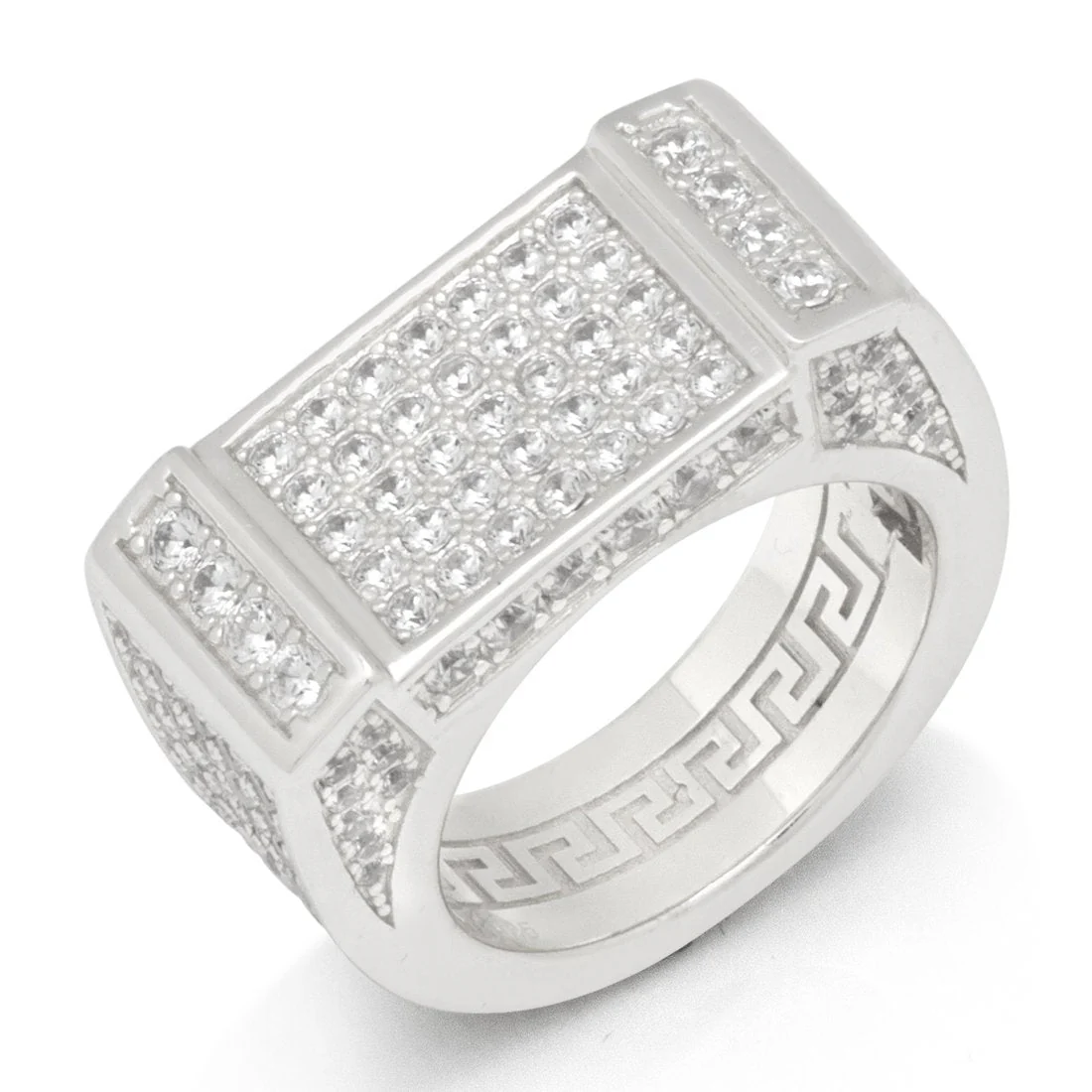 Iced Rectangle Ring - Image 4