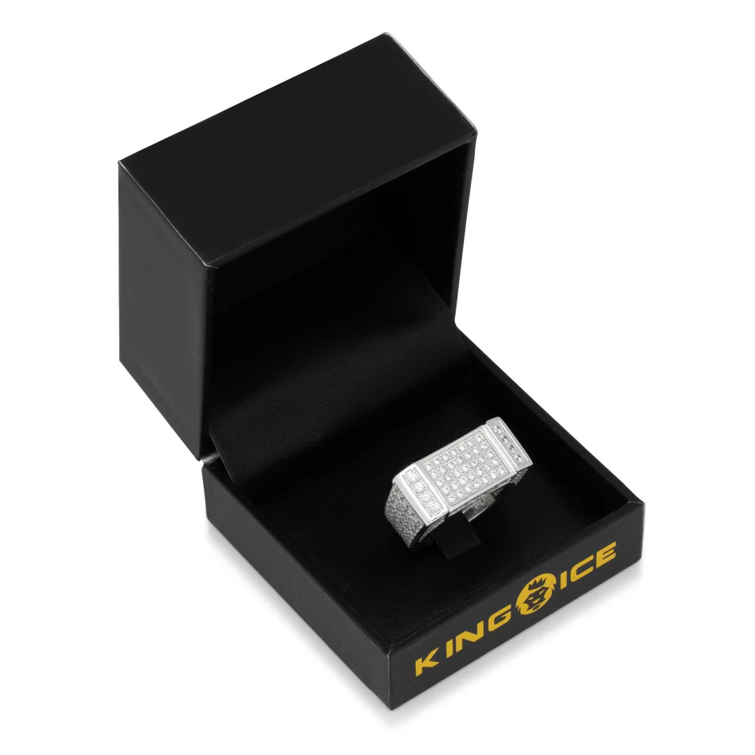 Iced Rectangle Ring - Image 7