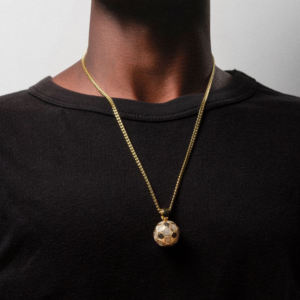 Iced World Match Ball Necklace - Image 10
