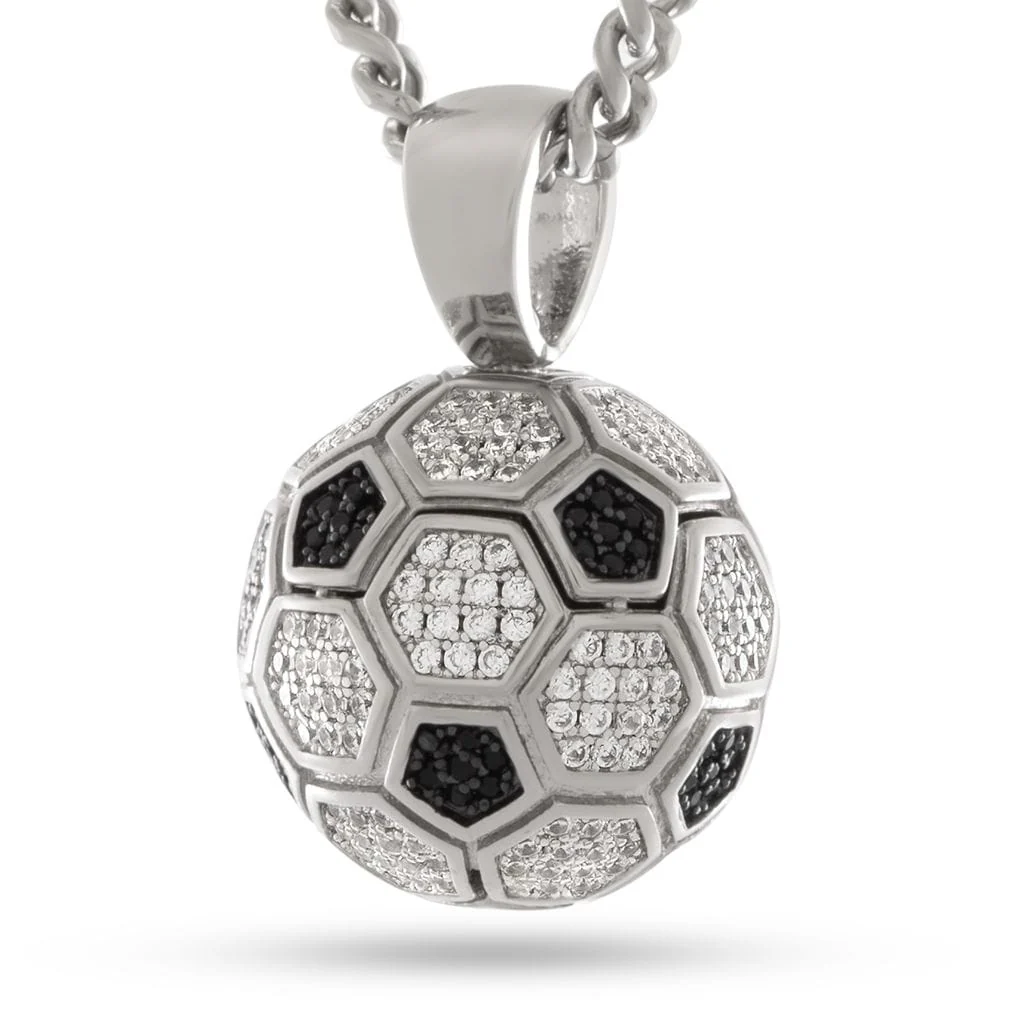 Iced World Match Ball Necklace - Image 3
