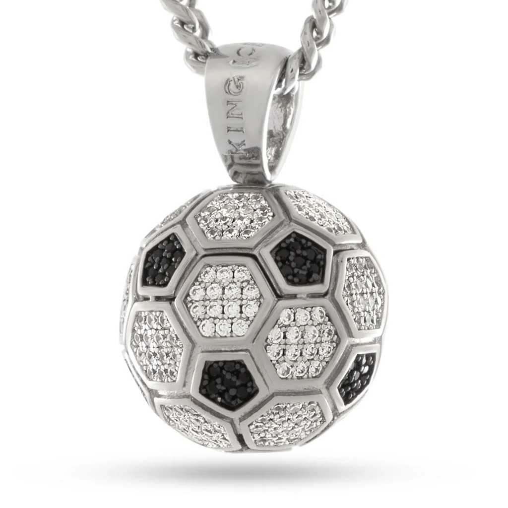 Iced World Match Ball Necklace - Image 5