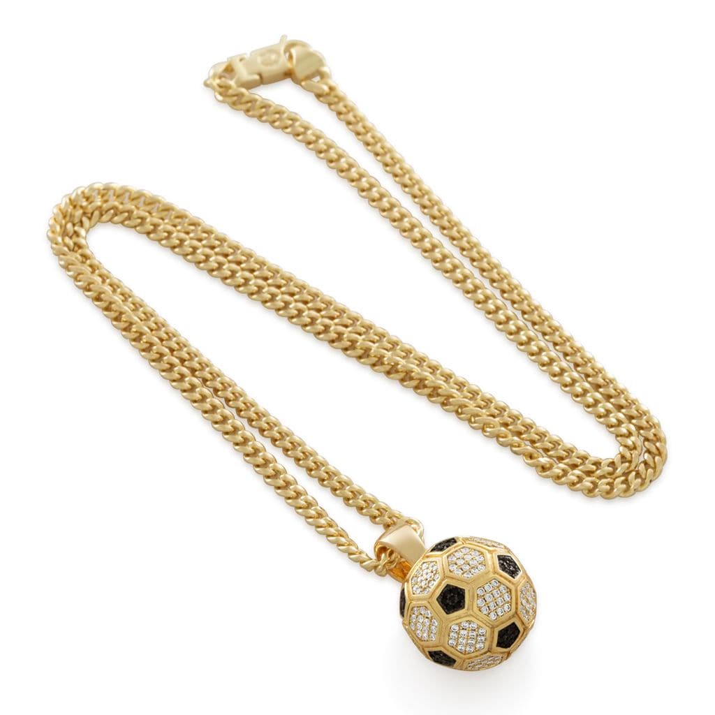 Iced World Match Ball Necklace - Image 6