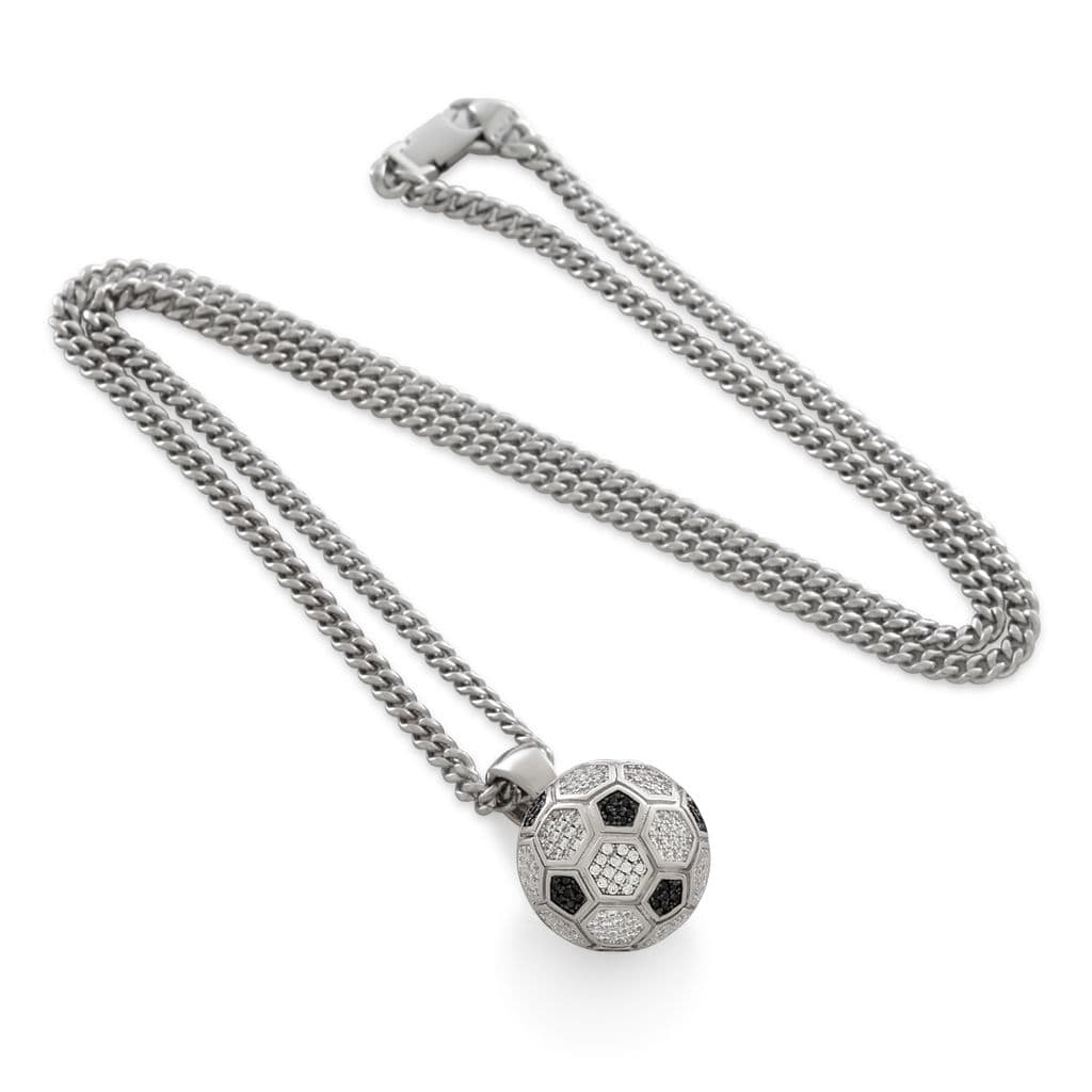 Iced World Match Ball Necklace - Image 7