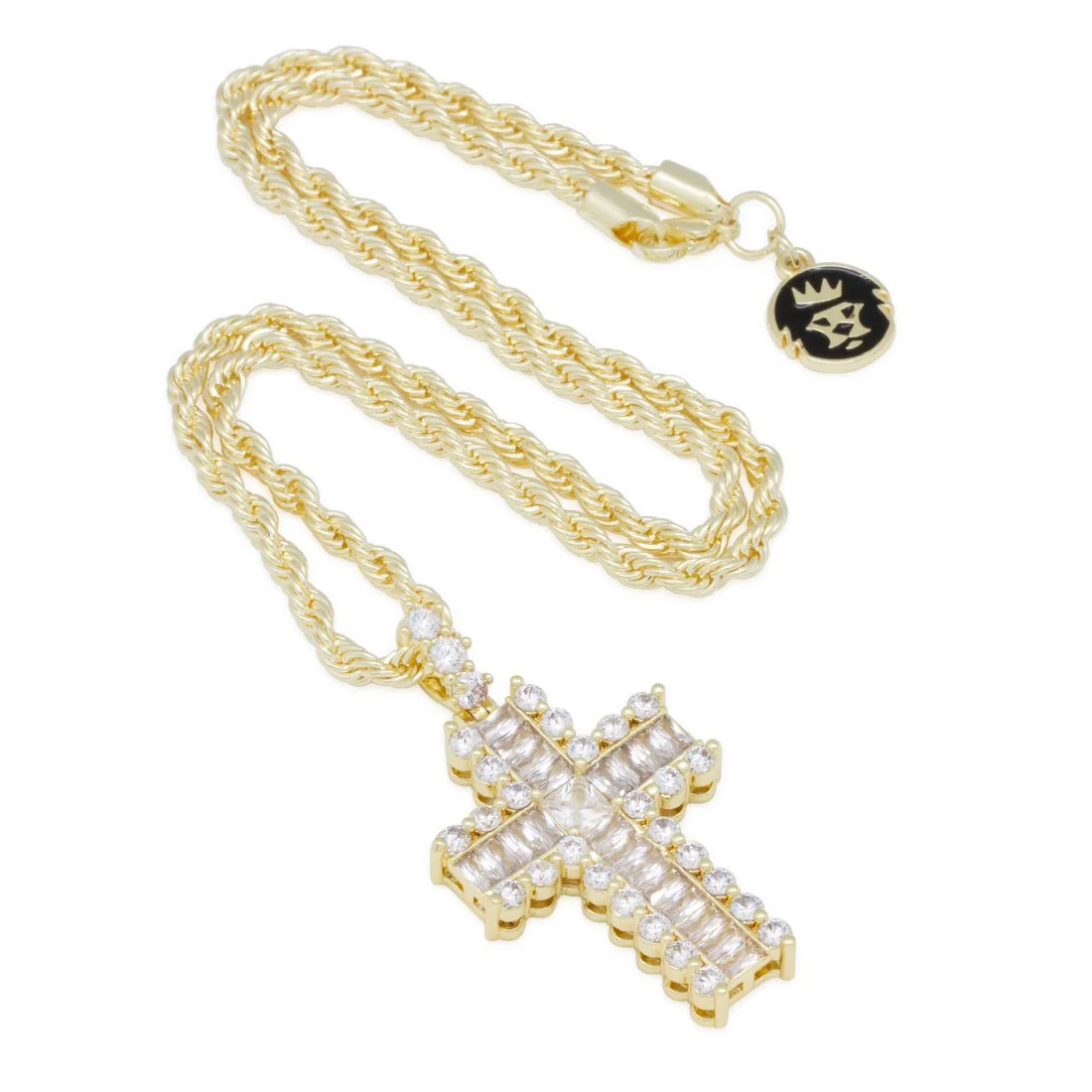 Icy Cross Necklace - Image 3