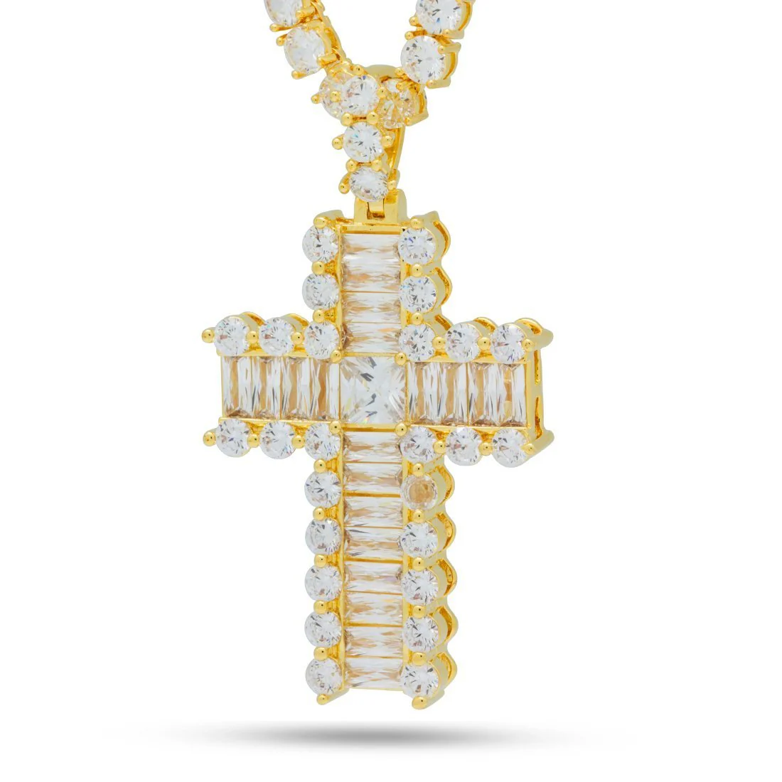 Icy Cross Necklace - Image 6