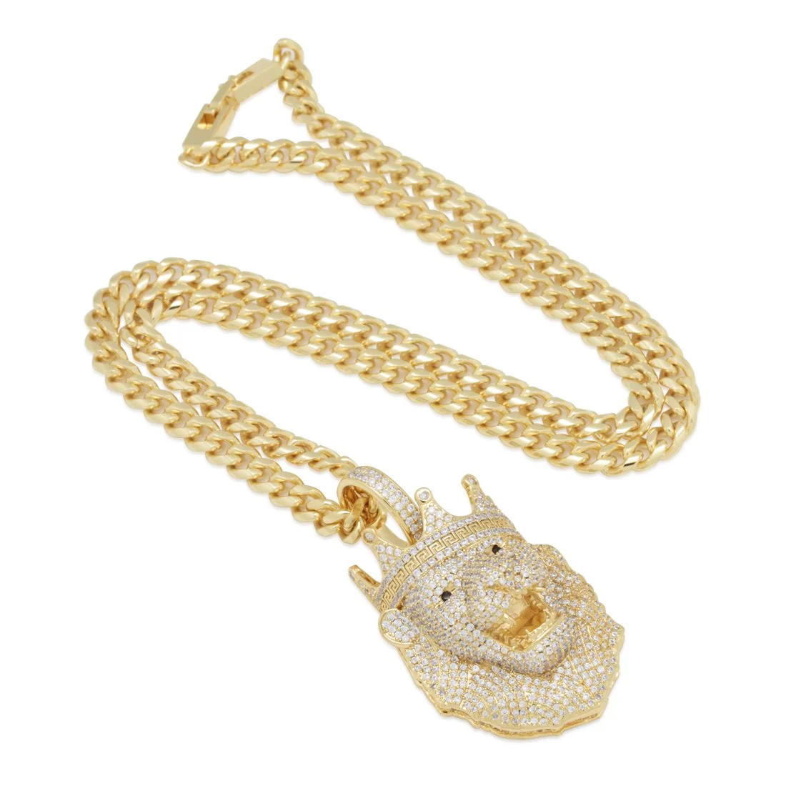 Icy Royal Lion Necklace - Image 4