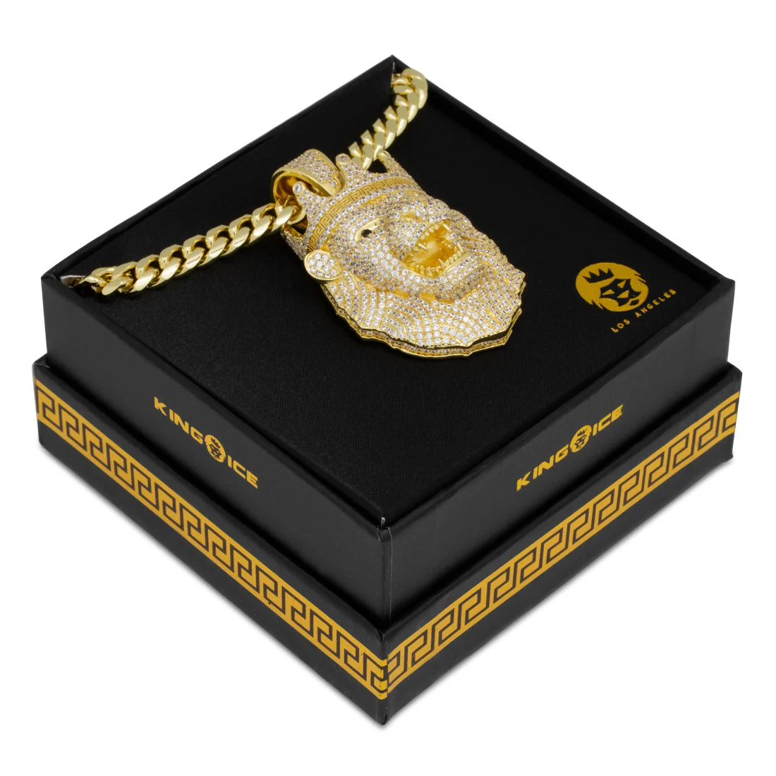 Icy Royal Lion Necklace - Image 9