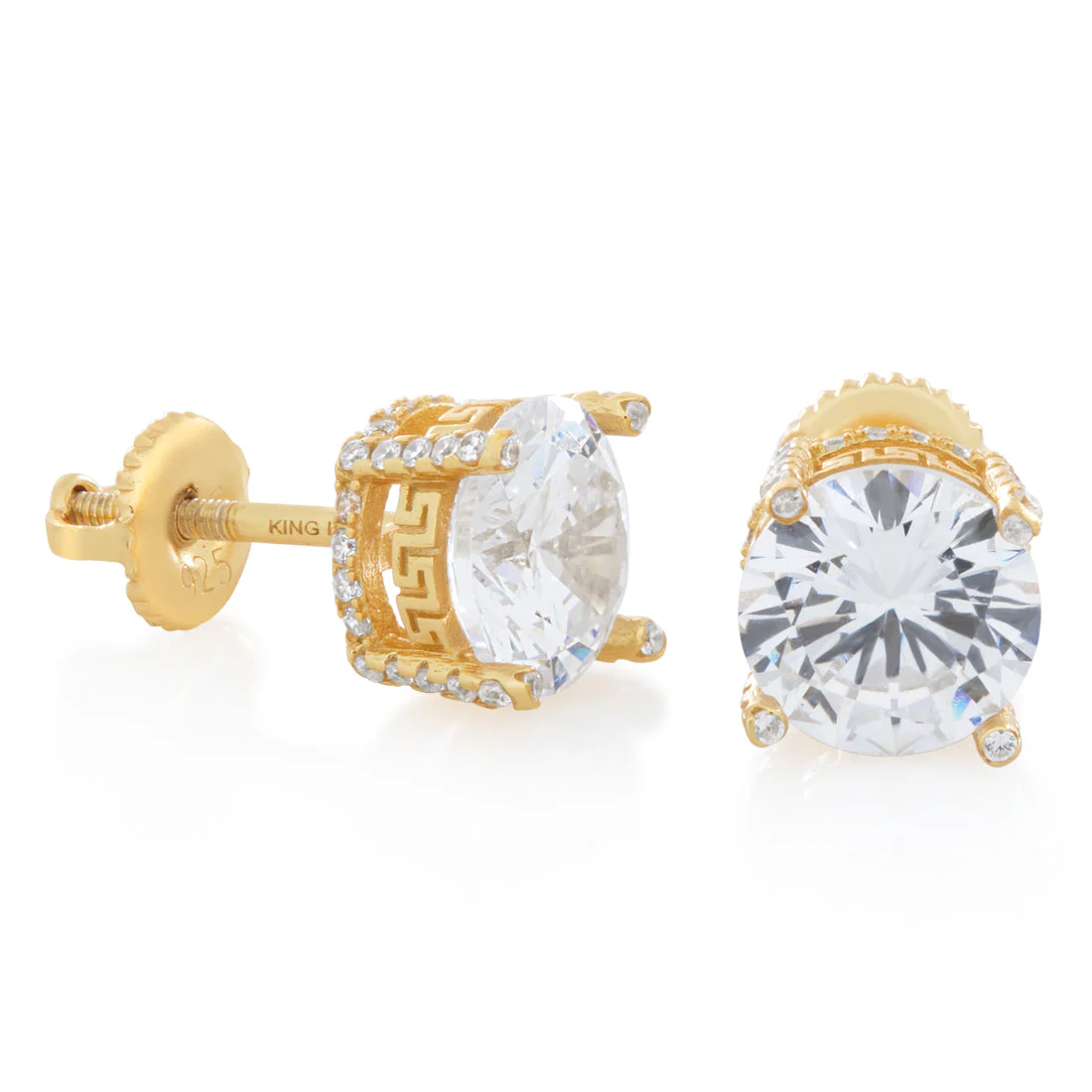 Icy Tennis Earrings - Image 3