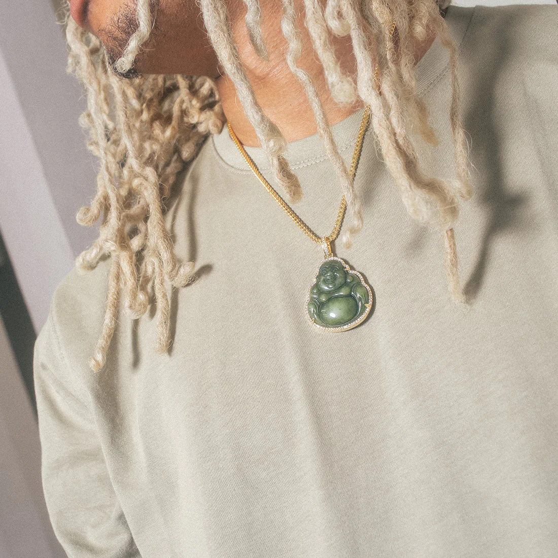 Jade Buddha Necklace - Image 4
