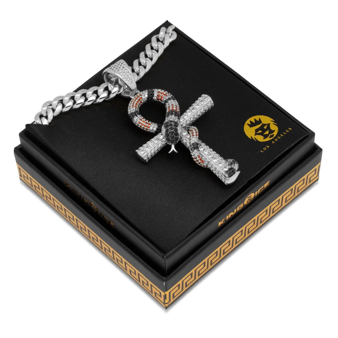 King Snake Ankh Key Necklace - Image 6