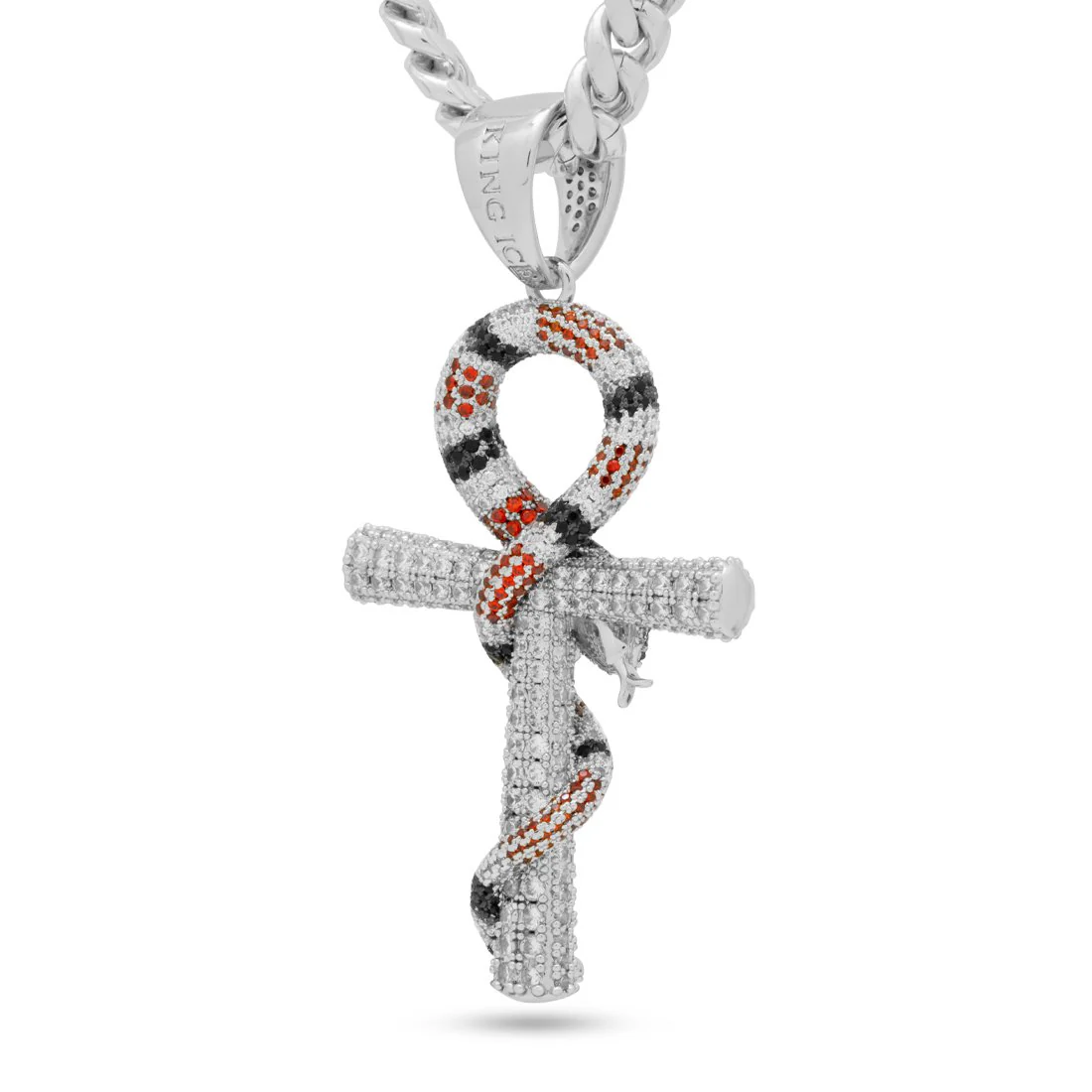 King Snake Ankh Key Necklace - Image 7