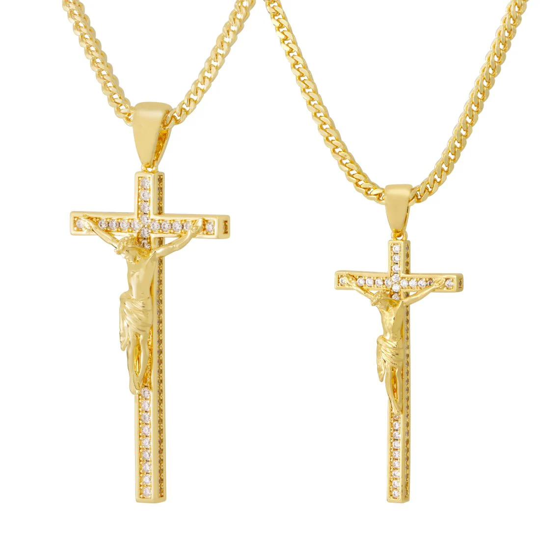 Latin Crucifix Necklace - Image 5