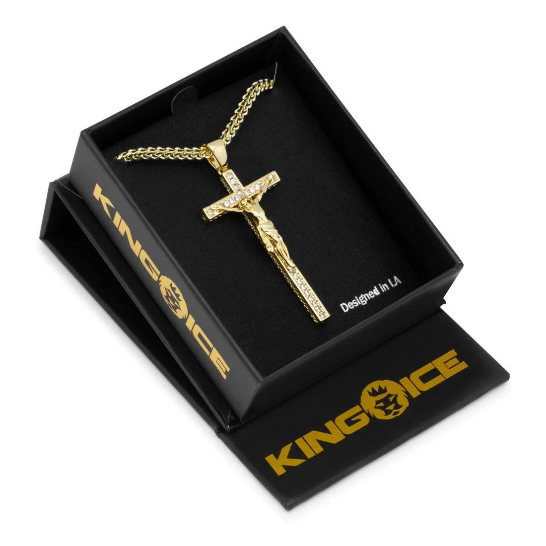 Latin Crucifix Necklace - Image 6