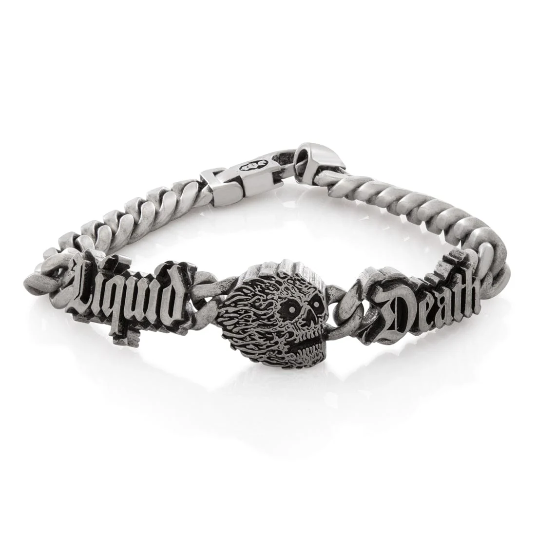 Liquid Death x King Ice - 8mm Skull Bracelet - Image 2