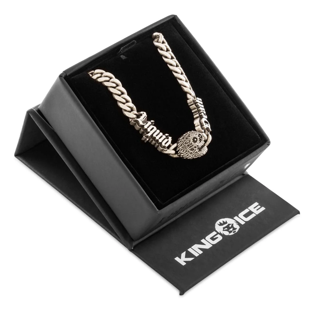 Liquid Death x King Ice - 8mm Skull Bracelet - Image 3