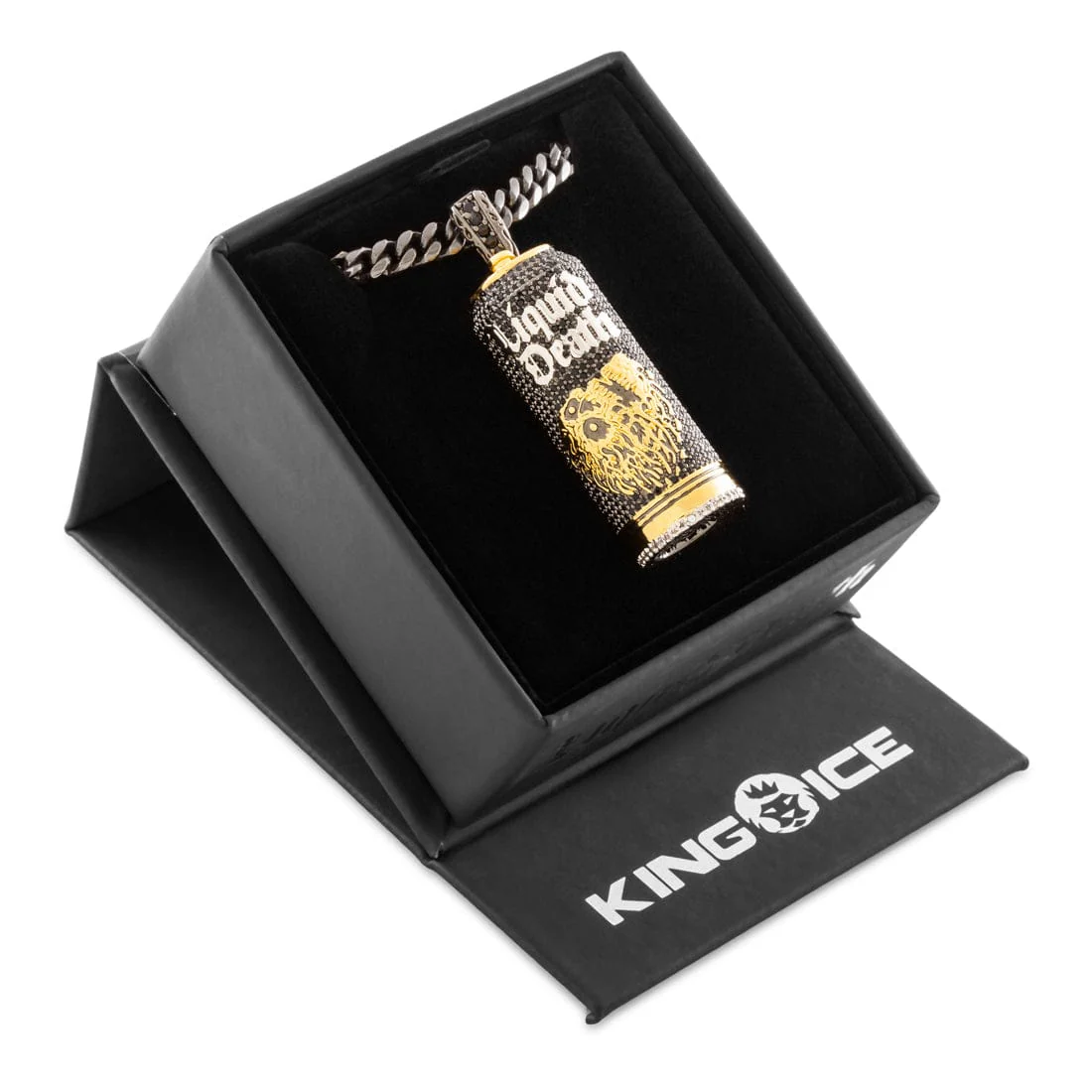 Liquid Death x King Ice - Iced Sparkling Water Can Necklace - Image 6