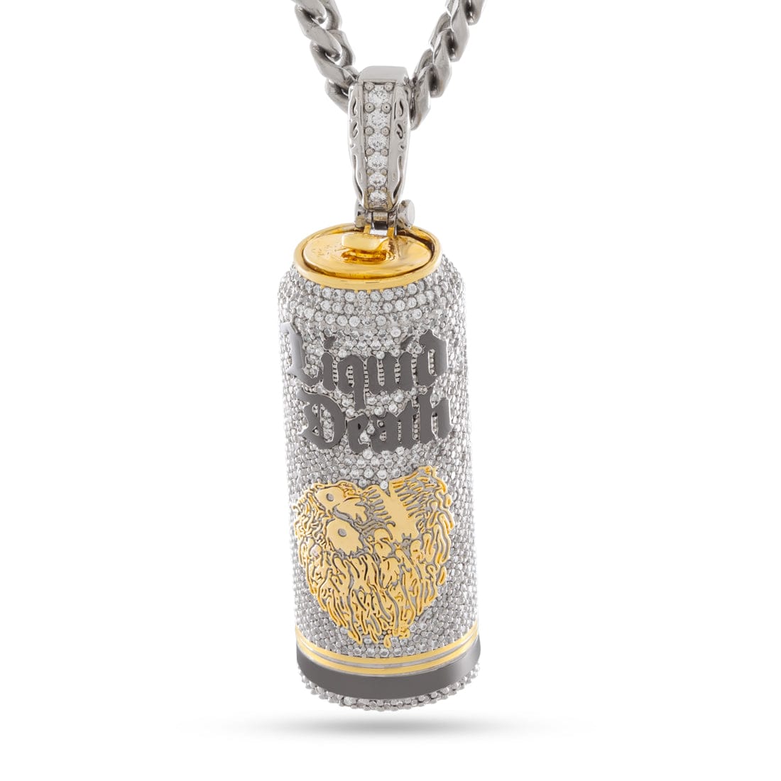 Liquid Death x King Ice - Iced Still Water Can Necklace - Image 2
