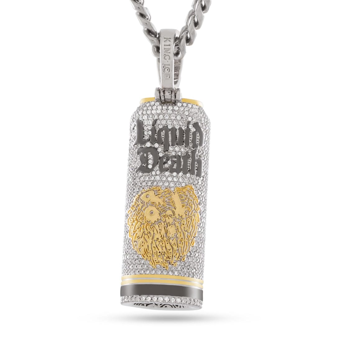Liquid Death x King Ice - Iced Still Water Can Necklace - Image 3