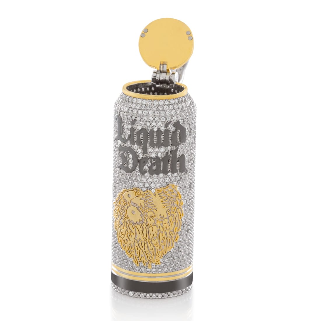 Liquid Death x King Ice - Iced Still Water Can Necklace - Image 4