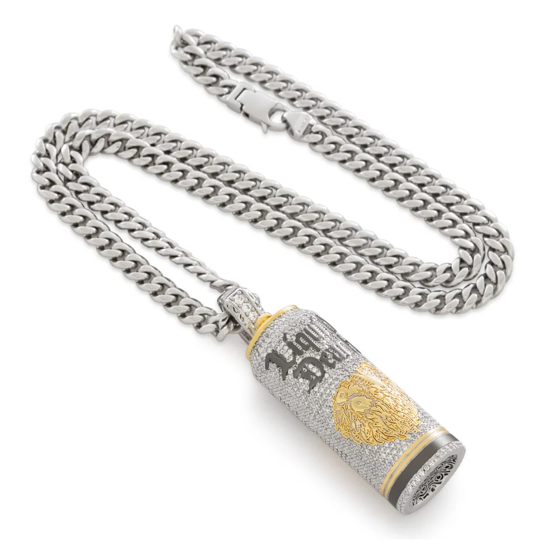 Liquid Death x King Ice - Iced Still Water Can Necklace - Image 5