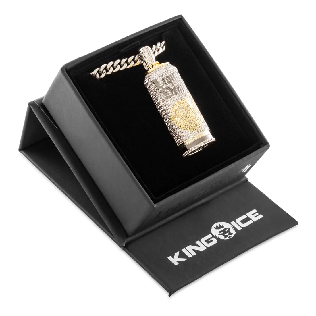 Liquid Death x King Ice - Iced Still Water Can Necklace - Image 6