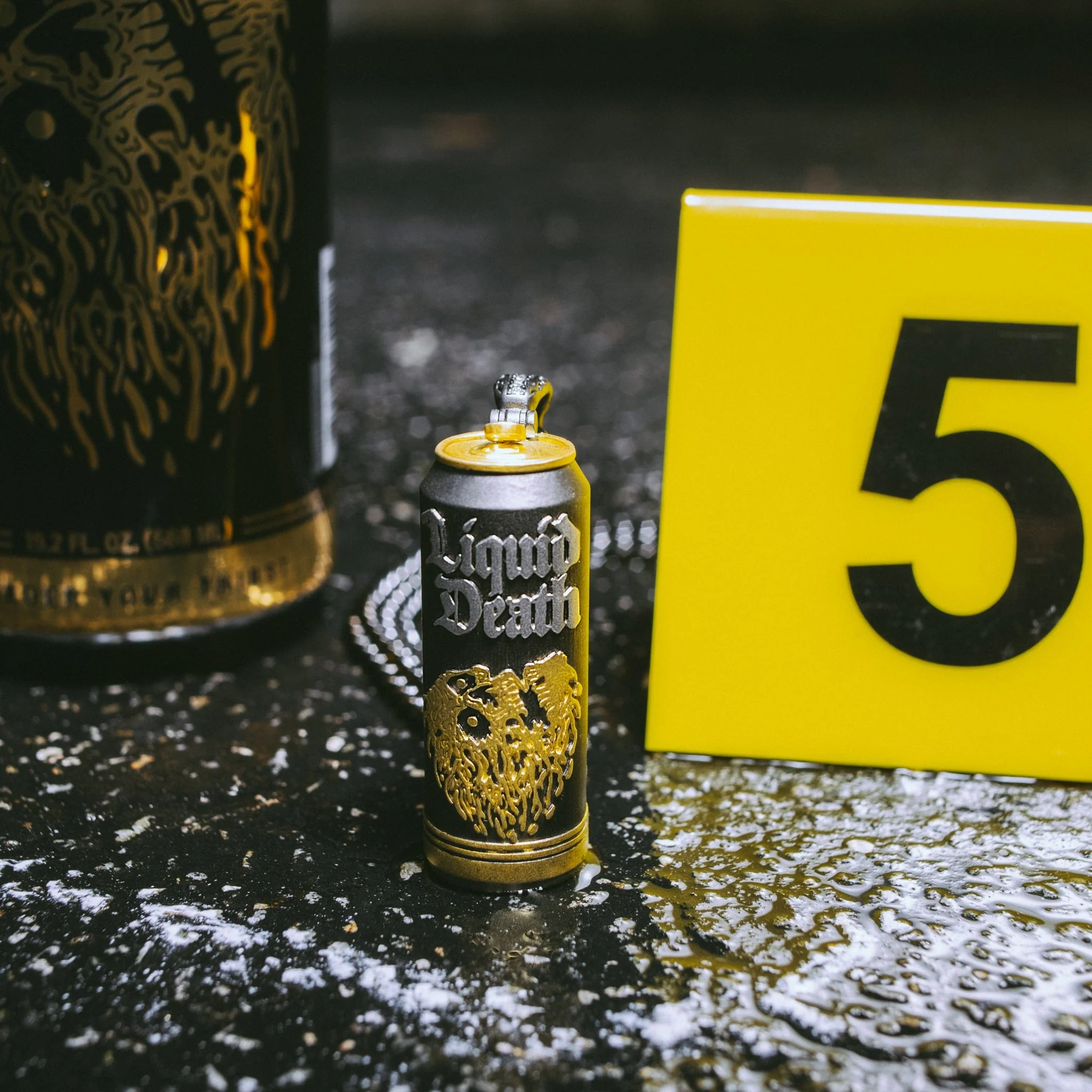 Liquid Death x King Ice - Sparkling Water Can Necklace