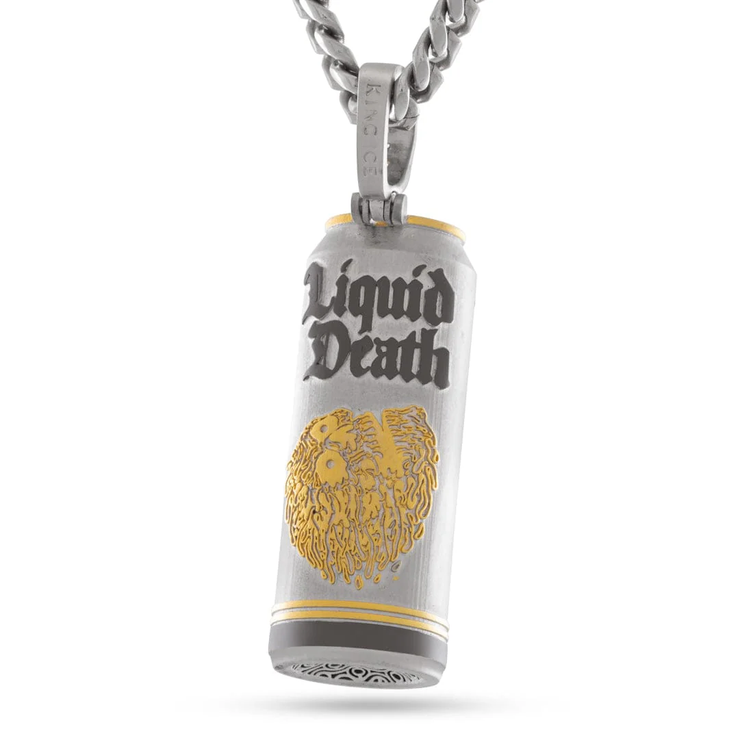 Liquid Death x King Ice - Still Water Can Necklace - Image 3