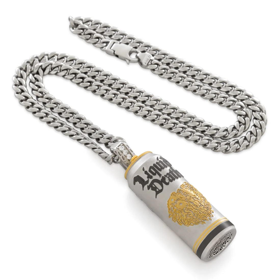 Liquid Death x King Ice - Still Water Can Necklace - Image 5