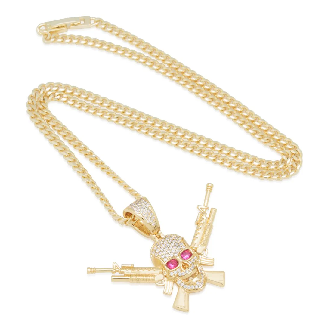 M16 Jolly Roger Necklace - Image 3