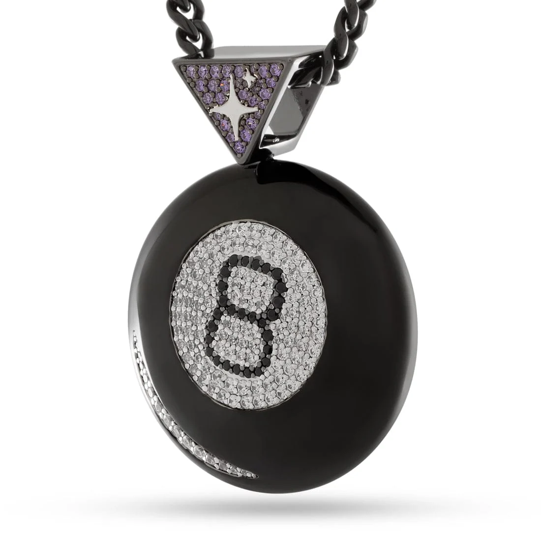 Magic 8 Ball x King Ice - Magic 8 Ball Necklace - Image 2