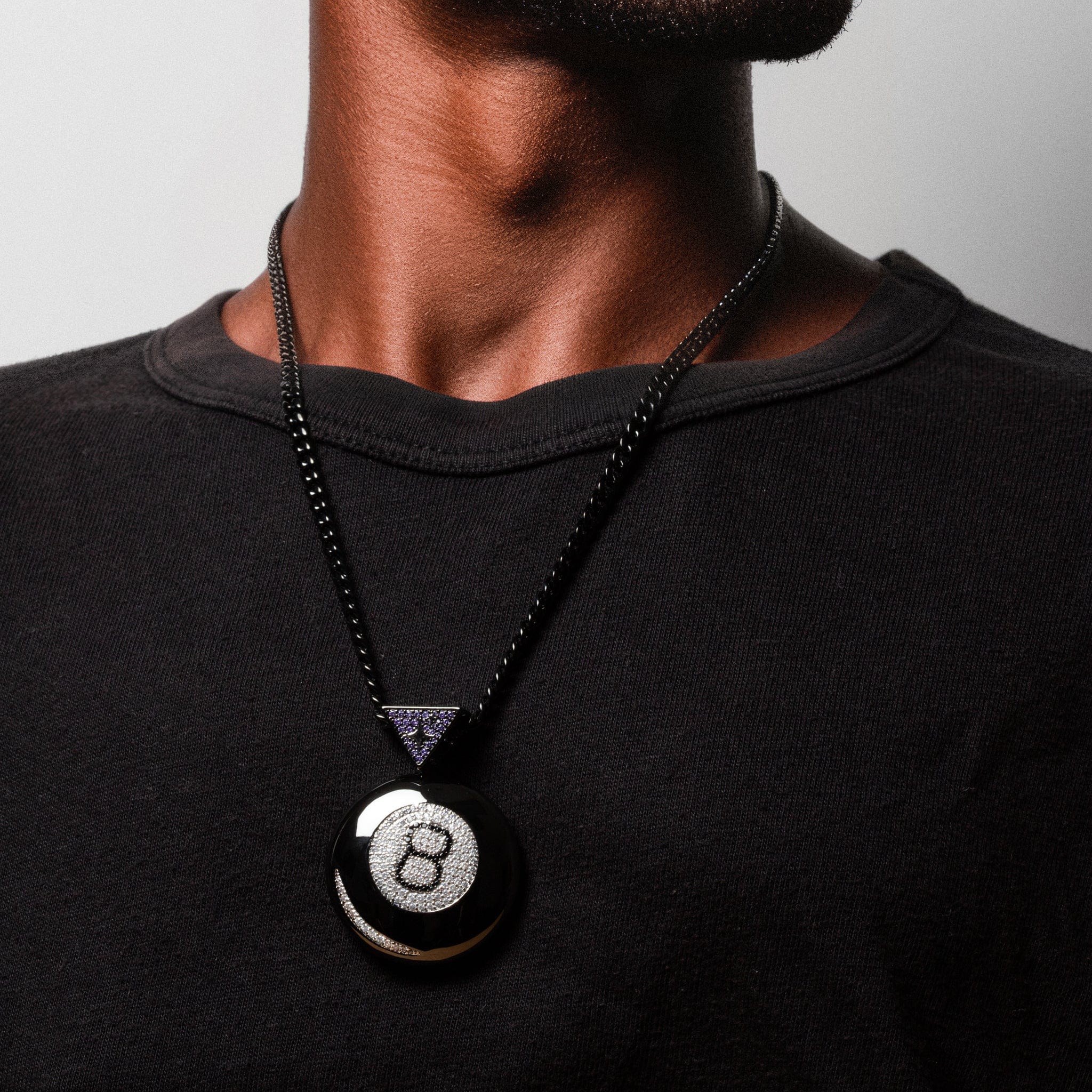 Magic 8 Ball x King Ice - Magic 8 Ball Necklace - Image 6
