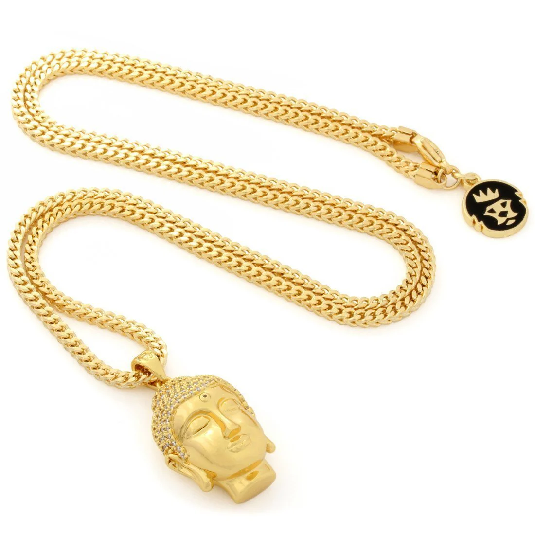 Mini Polished Buddha Necklace - Image 3