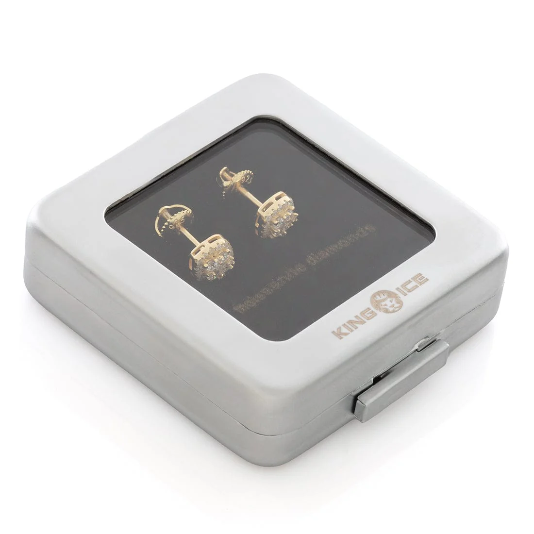 Moissanite Layered Stud Earrings - Image 2