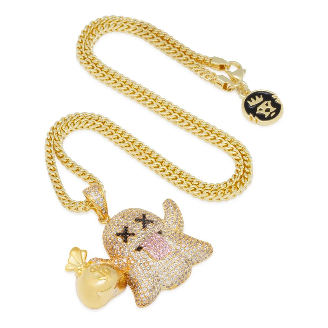 Money Ghost Emoji Necklace - Image 3