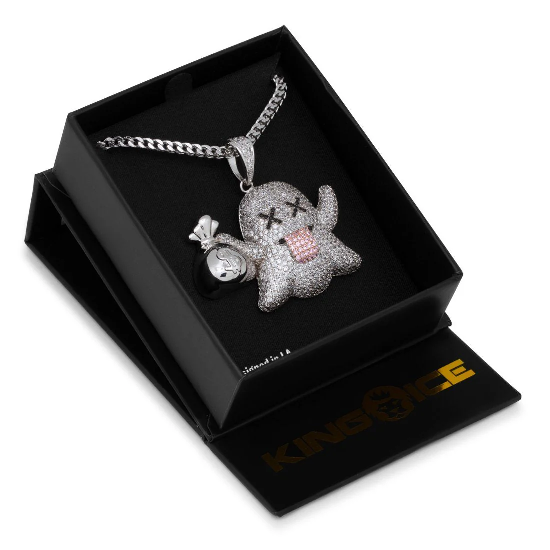 Money Ghost Emoji Necklace - Image 9