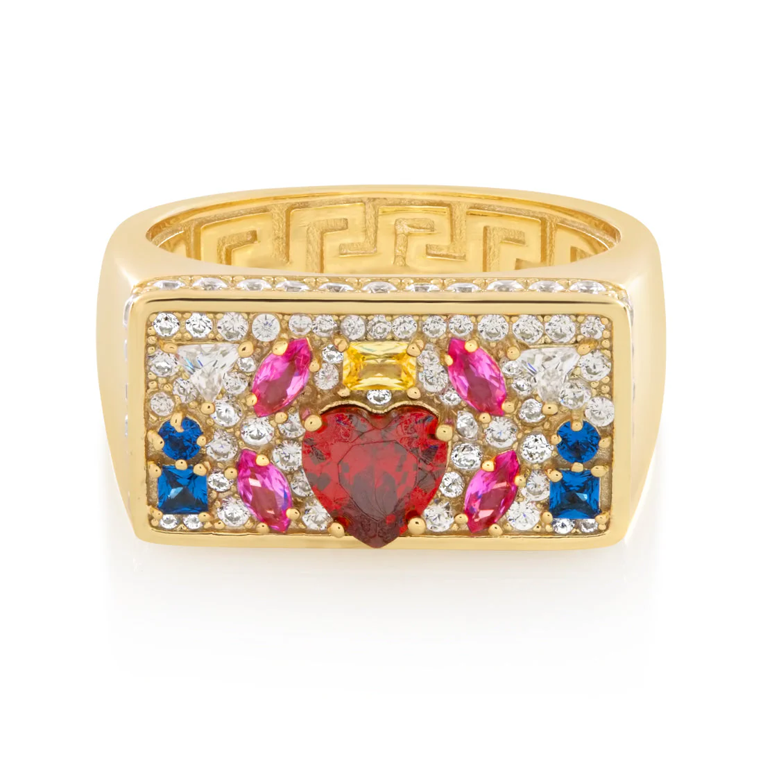 Multi-Color Crown Julz Ring - Image 3