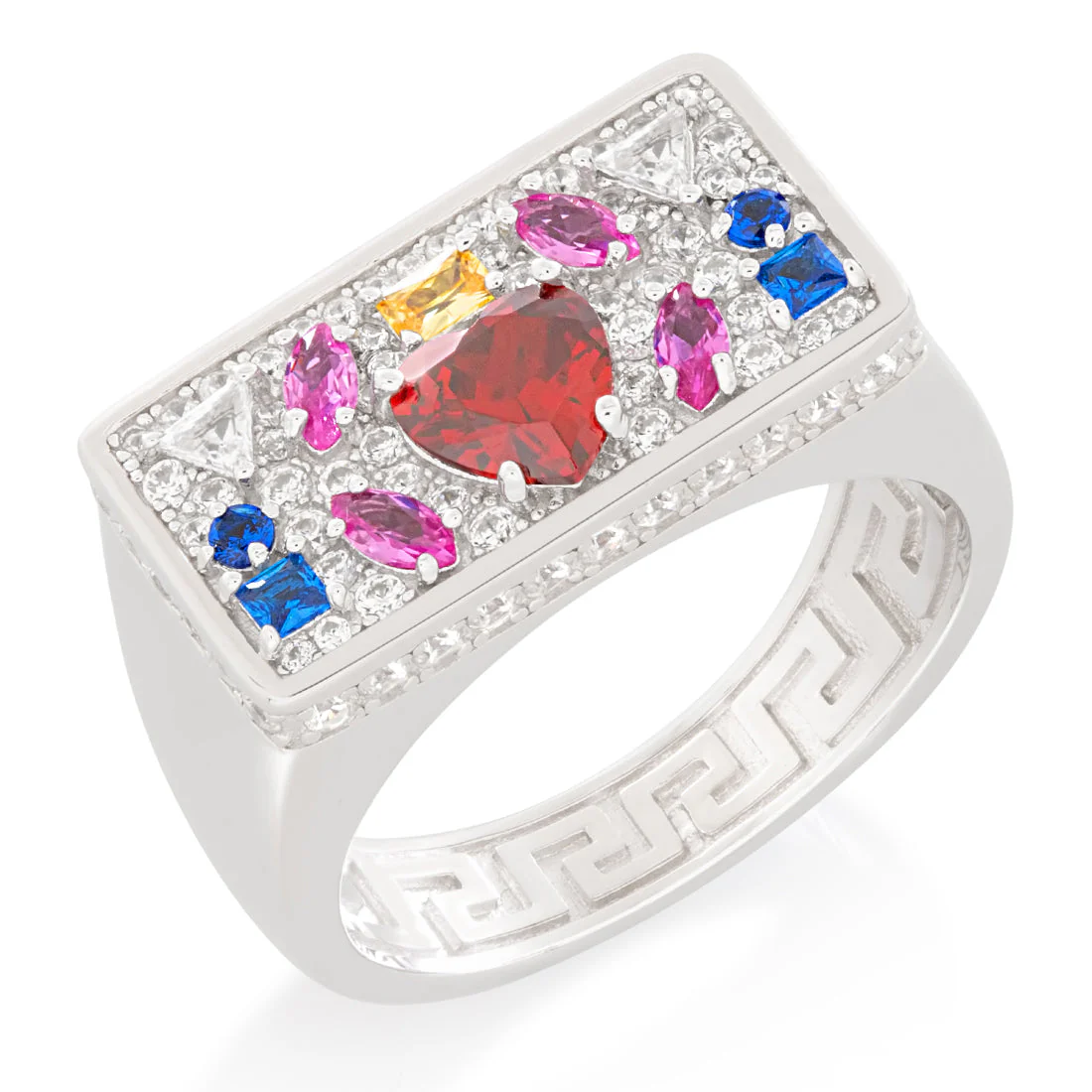 Multi-Color Crown Julz Ring - Image 5