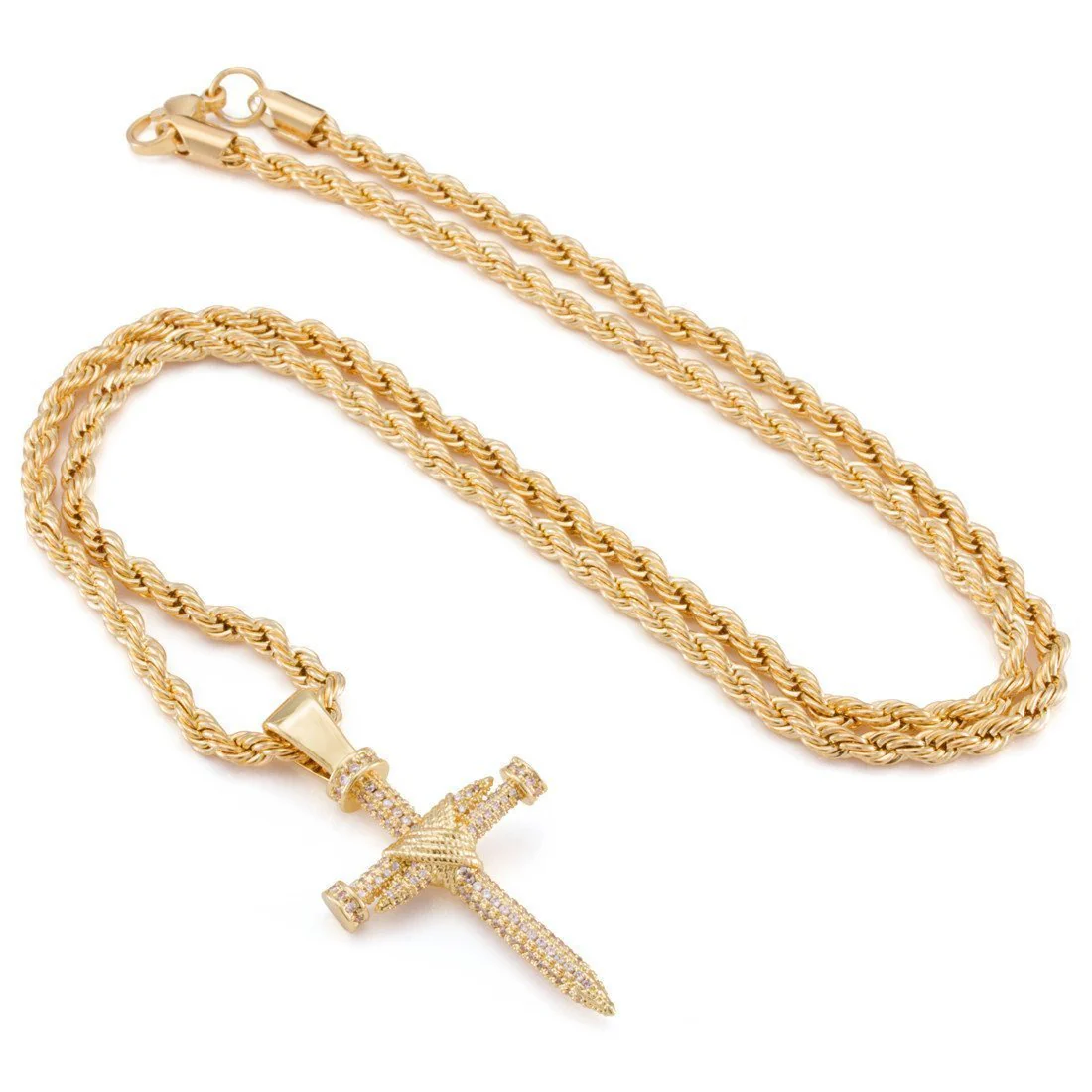 Nail Cross Necklace - Image 3