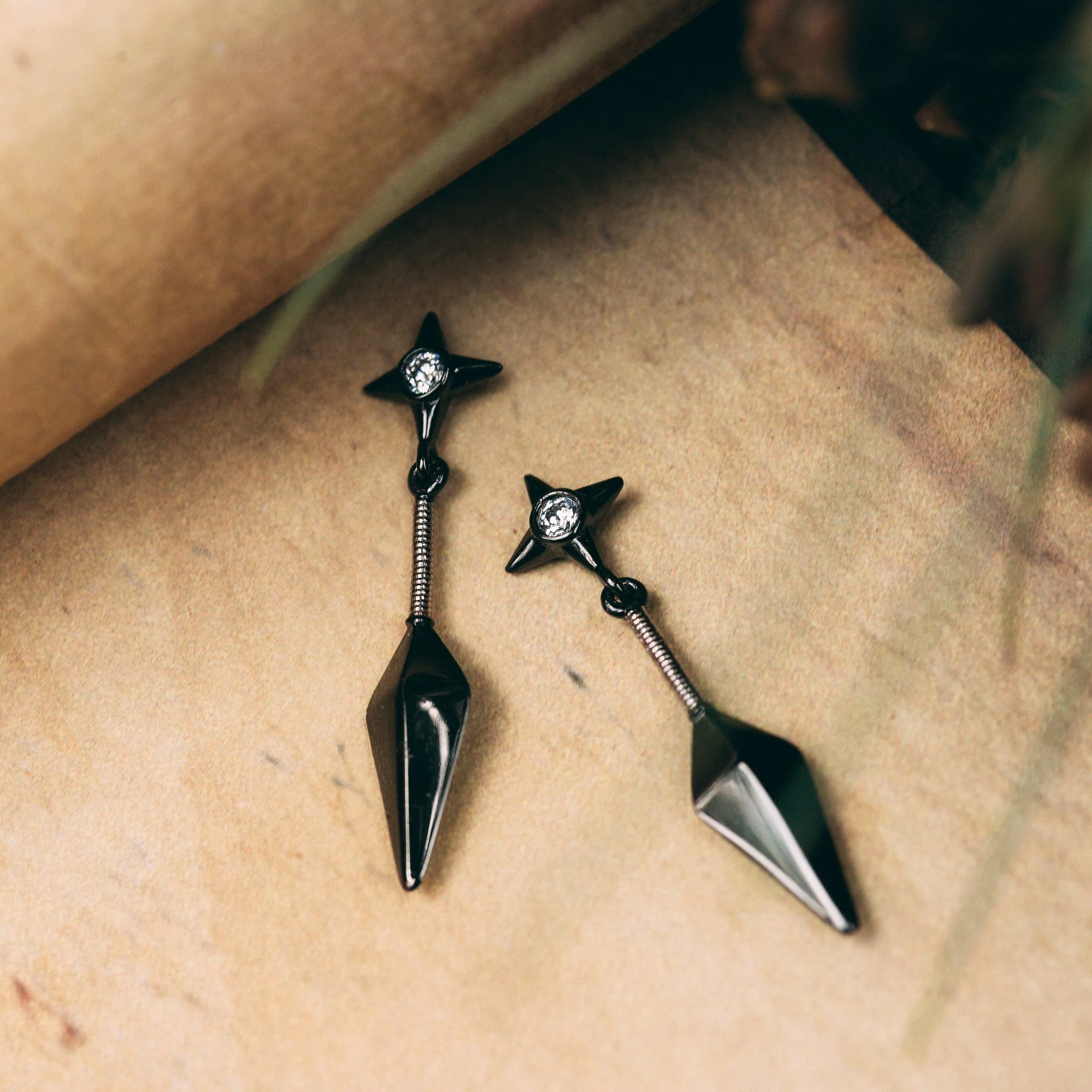 Naruto x King Ice - Ninja Tool Earrings