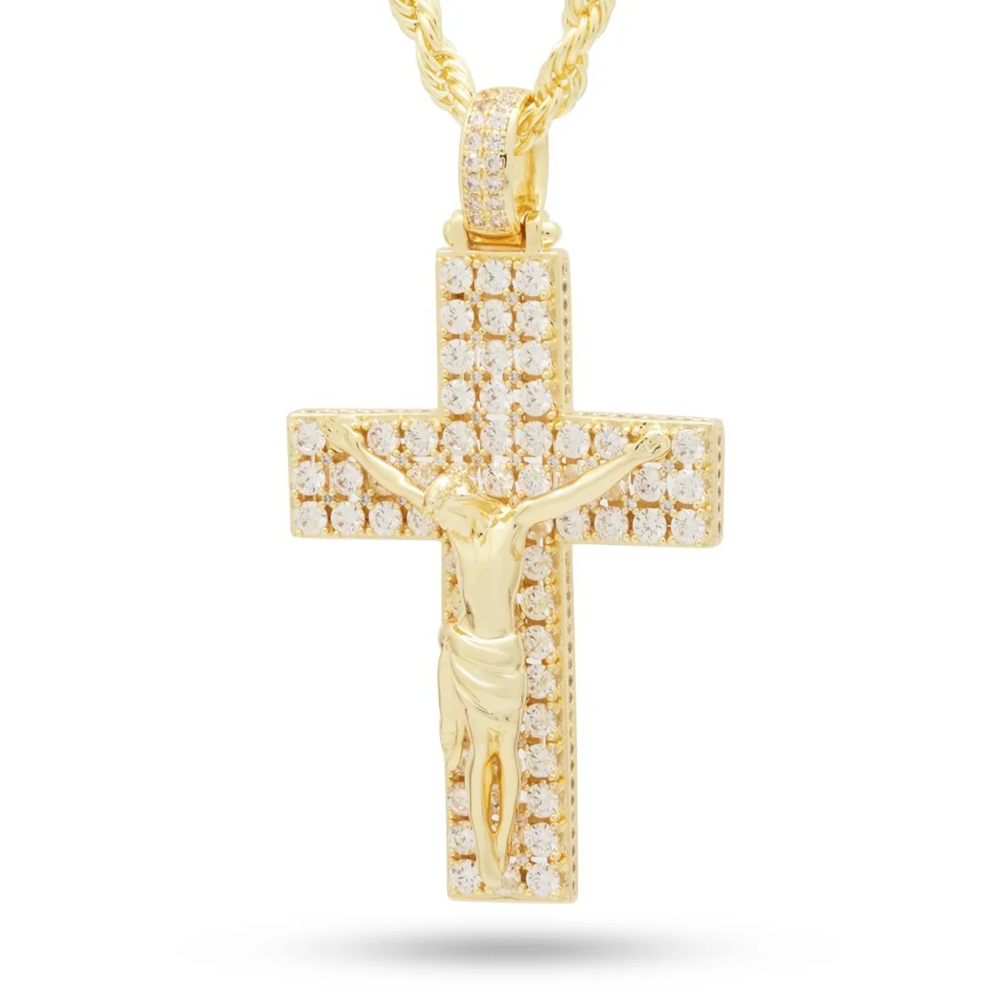 Notorious B.I.G. x King Ice - Biggie Crucifix Necklace