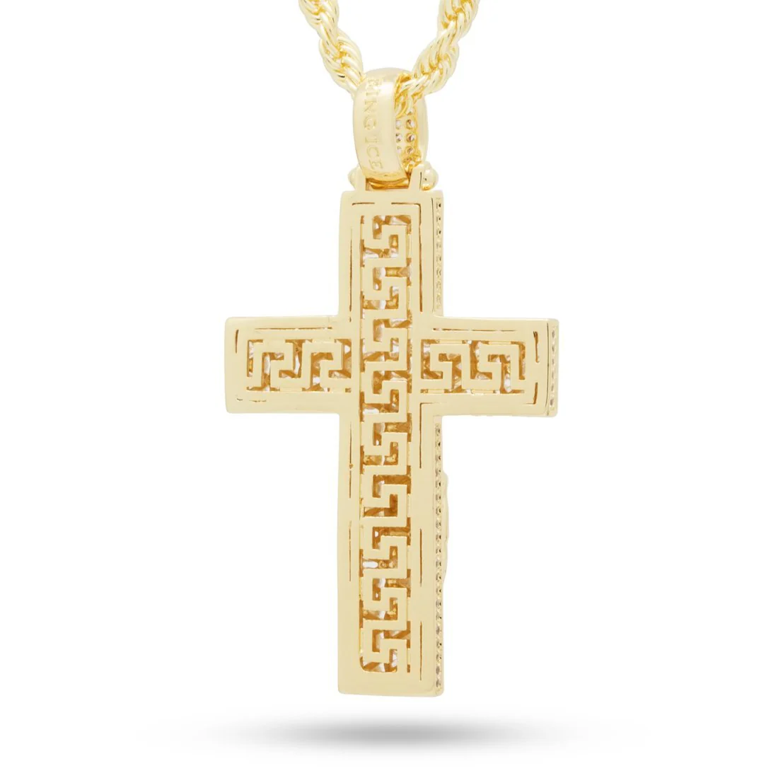 Notorious B.I.G. x King Ice - Biggie Crucifix Necklace - Image 2