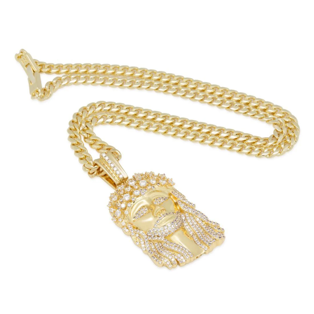 Notorious B.I.G. x King Ice - Biggie Jesus Necklace - Image 3