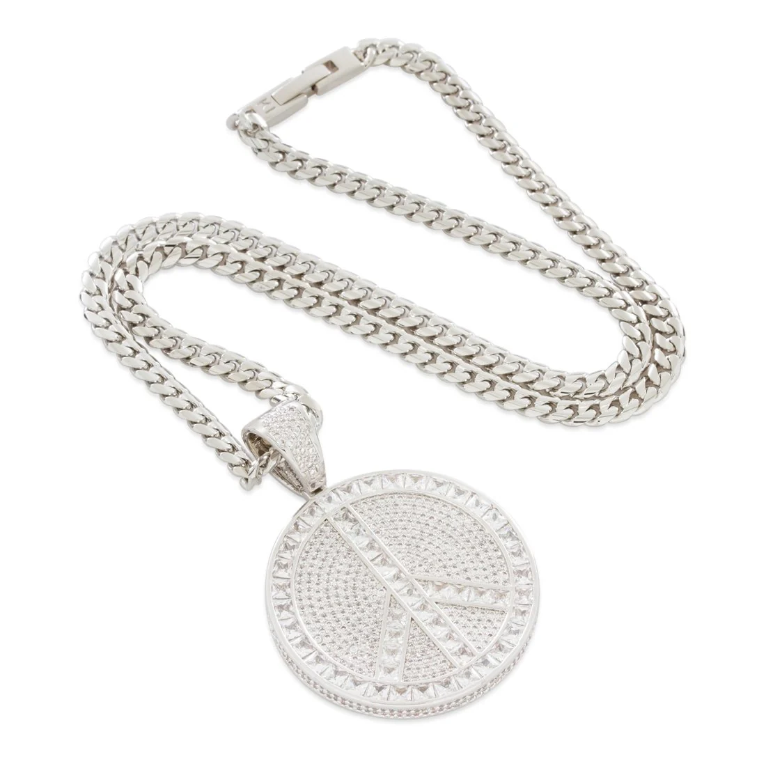 Peace and Love Medallion Necklace - Image 12
