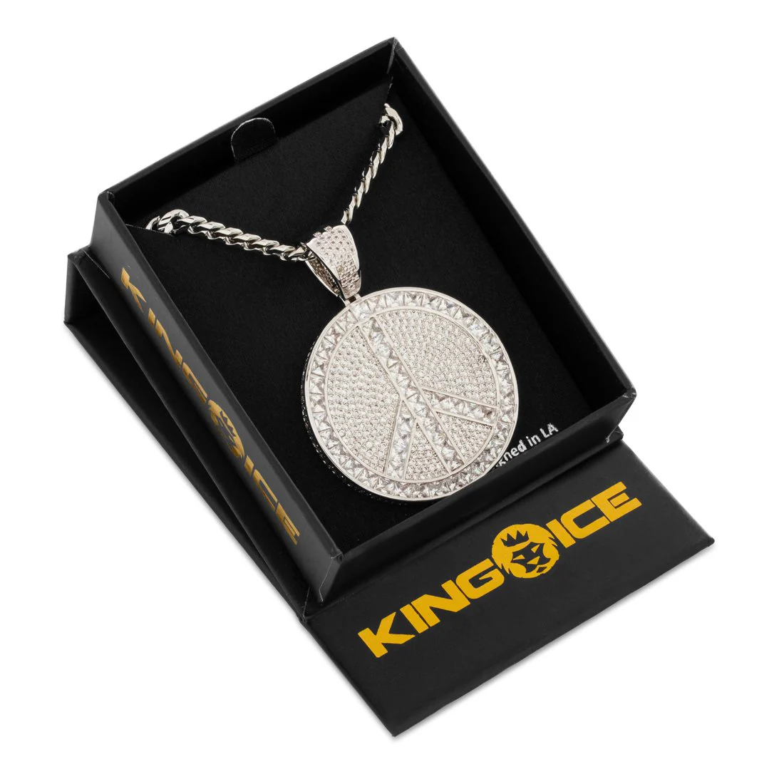 Peace and Love Medallion Necklace - Image 13