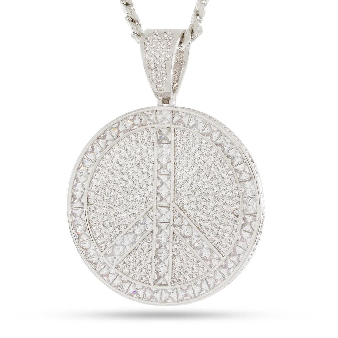 Peace and Love Medallion Necklace - Image 14