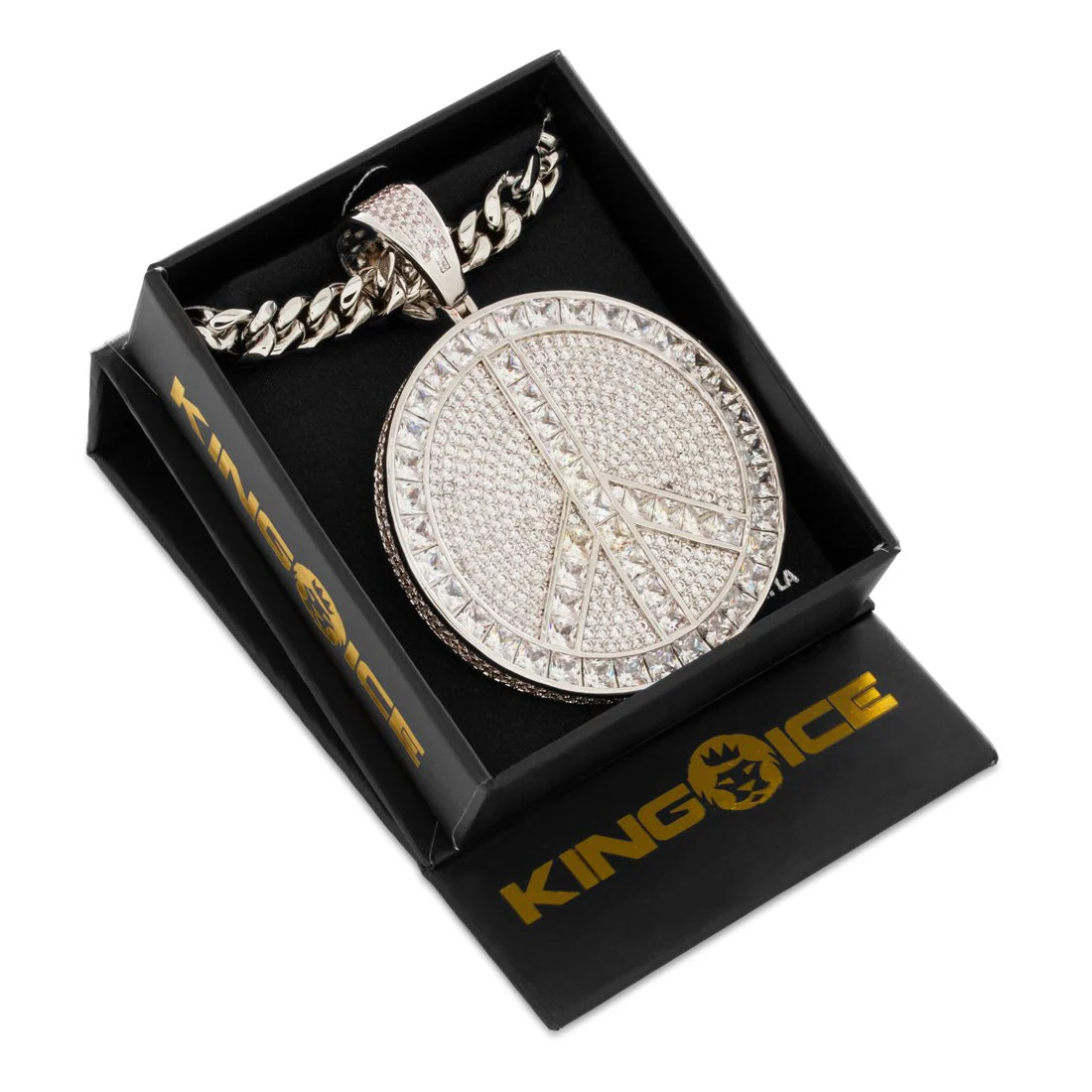 Peace and Love Medallion Necklace - Image 18