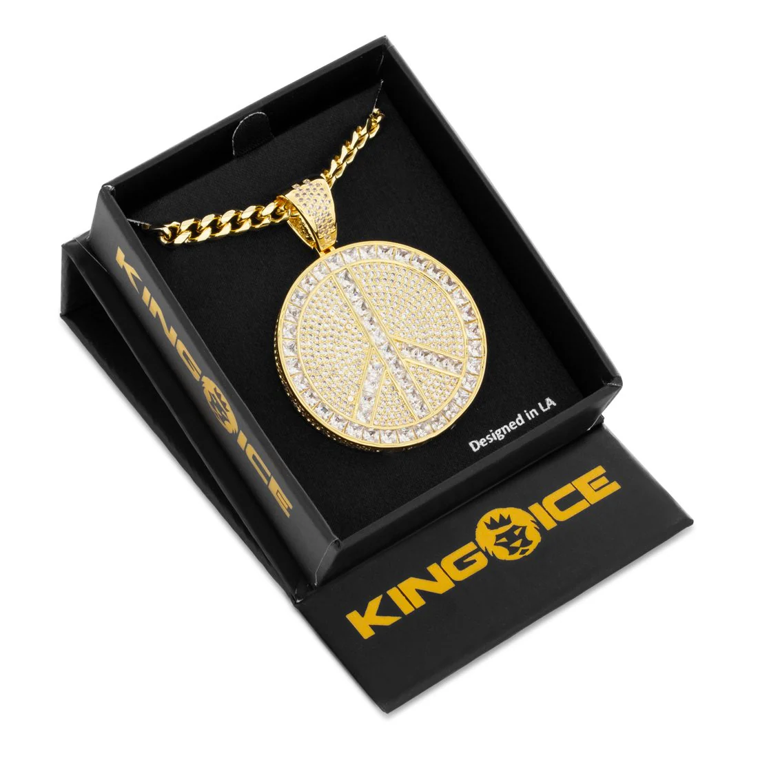 Peace and Love Medallion Necklace - Image 4