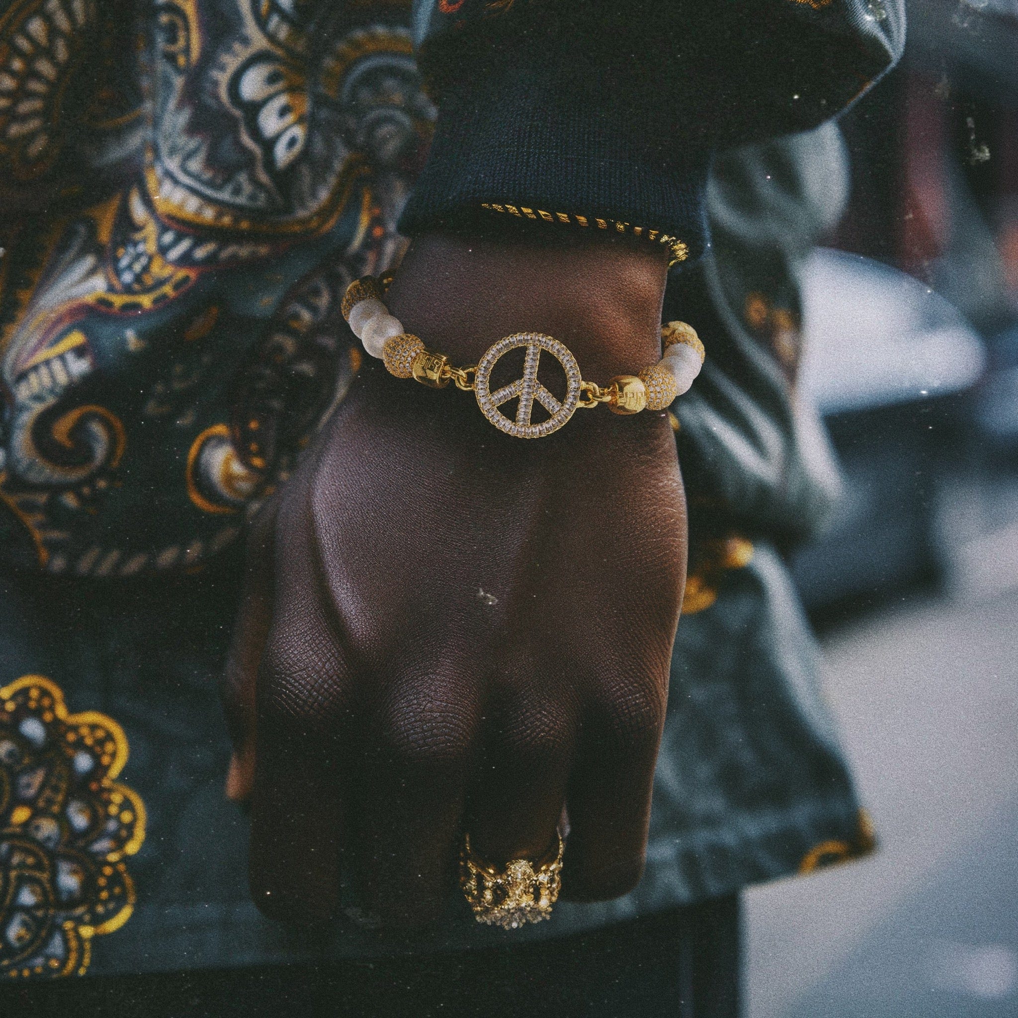 Pearl of Wisdom Peace Bracelet - Image 3