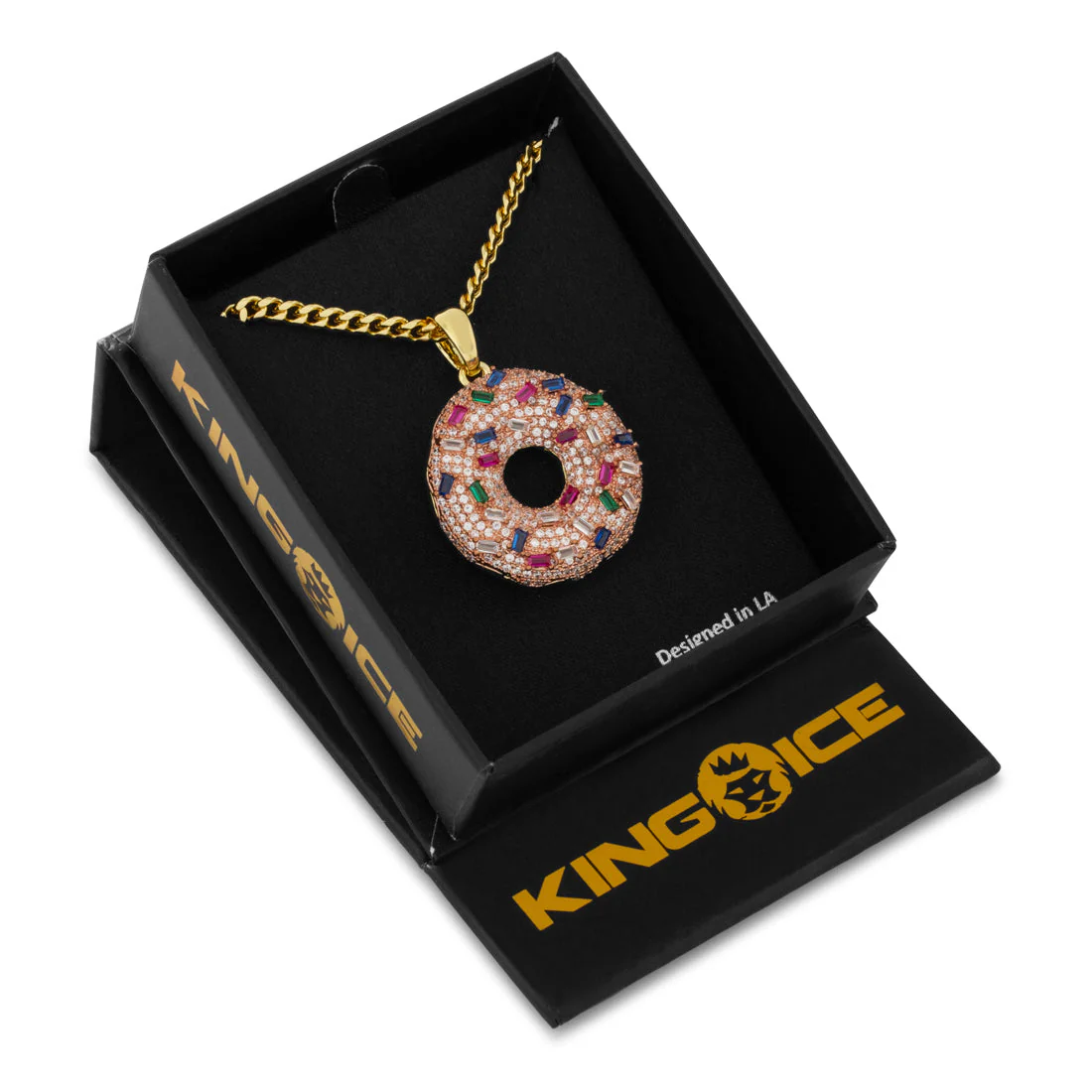 Pink Donut Necklace - Image 4
